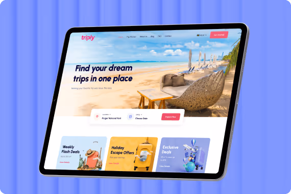 Travel Project UI